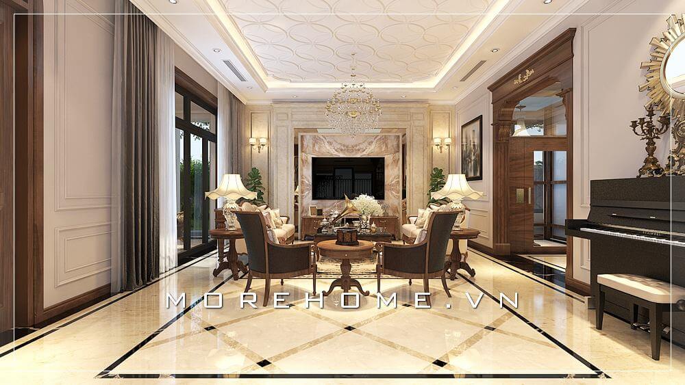 Ngắm nhìn các mẫu sofa biệt thự tân cổ điển sáng tạo đầy cuốn hút